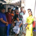 Wheelchair donation in Saidpur (2020)
